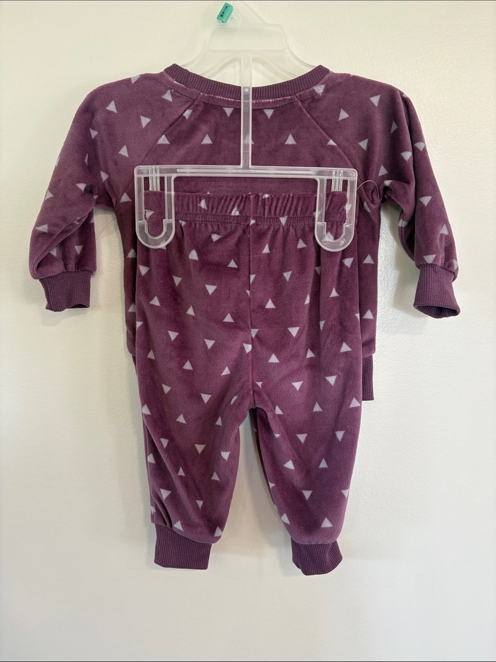 Cozy Purple Fox baby Set - 2-Piece - Picture 3 of 3